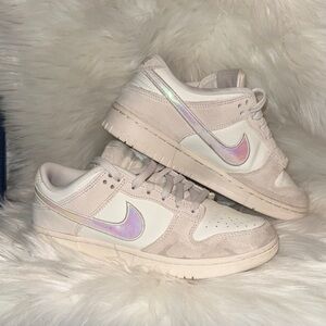 Nike Women's Dunk Low ‘Sail Iridescent Swoosh’